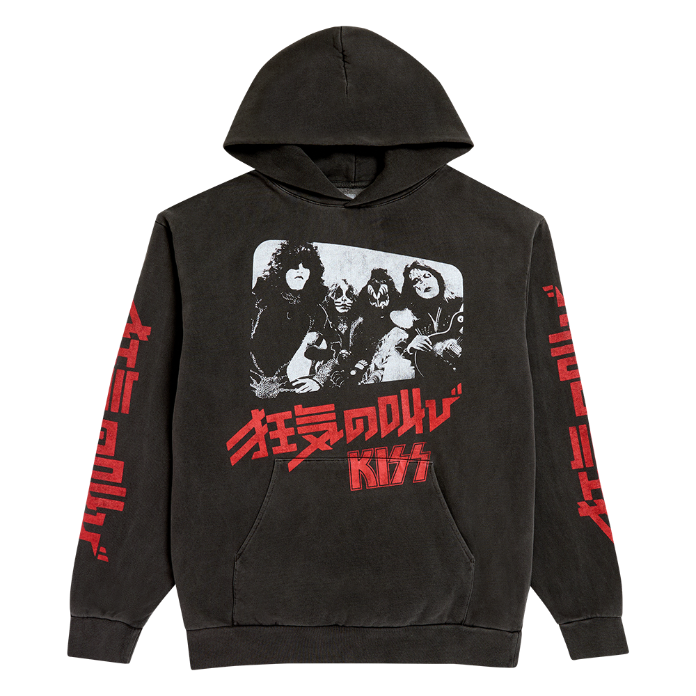 Shout It Loud Japan Cover Pullover Hoodie - KISS Official Store Shout It Loud Japan Cover Pullover Hoodie - KISS Official Store