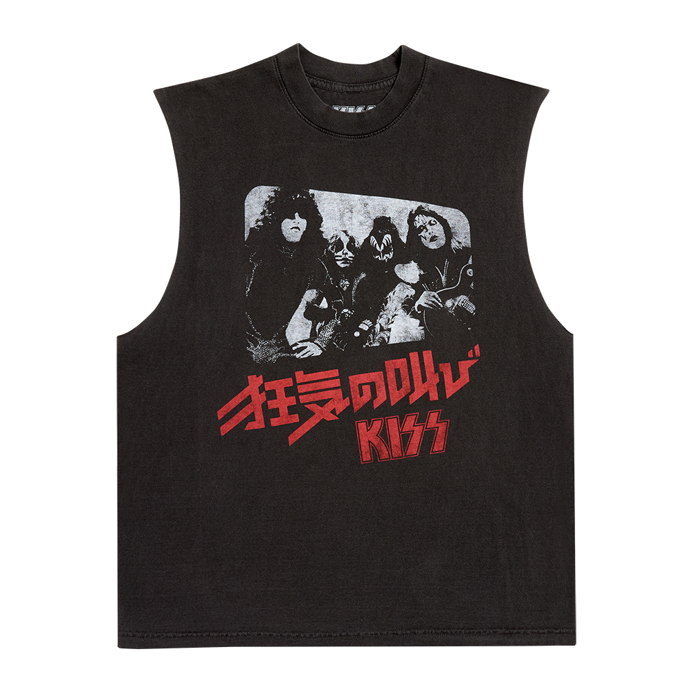 Shout It Out Loud Japan Cover Muscle Tee - KISS Official Store