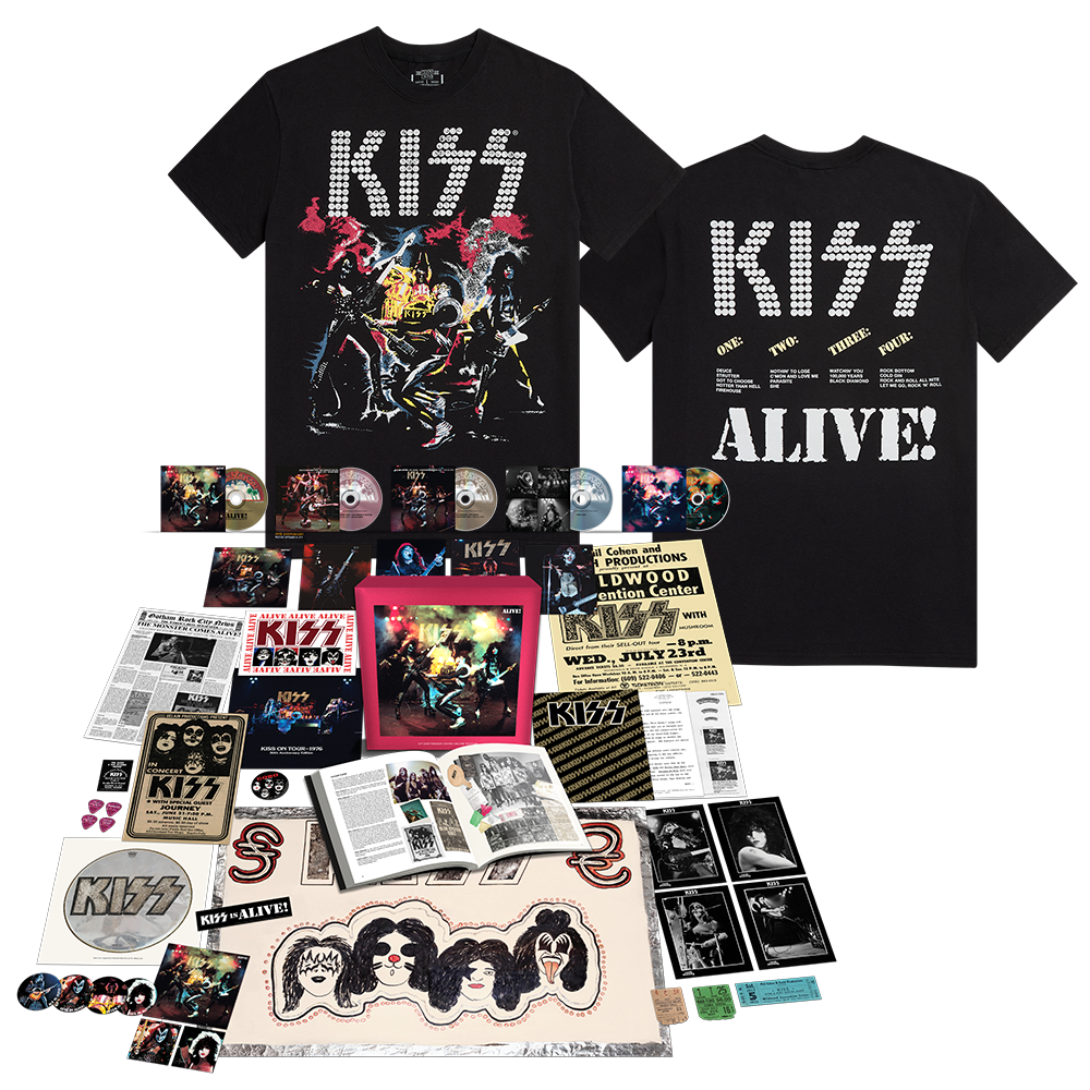 Alive! 50th Anniversary Super Deluxe 4CD + Blu-ray Audio + ALIVE