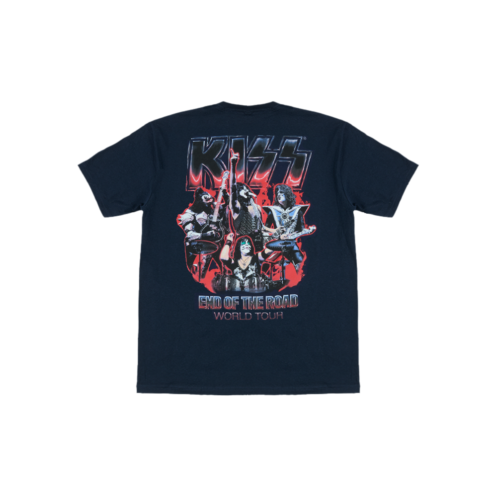 EOTR Navy World Tour T-Shirt - KISS Official Store