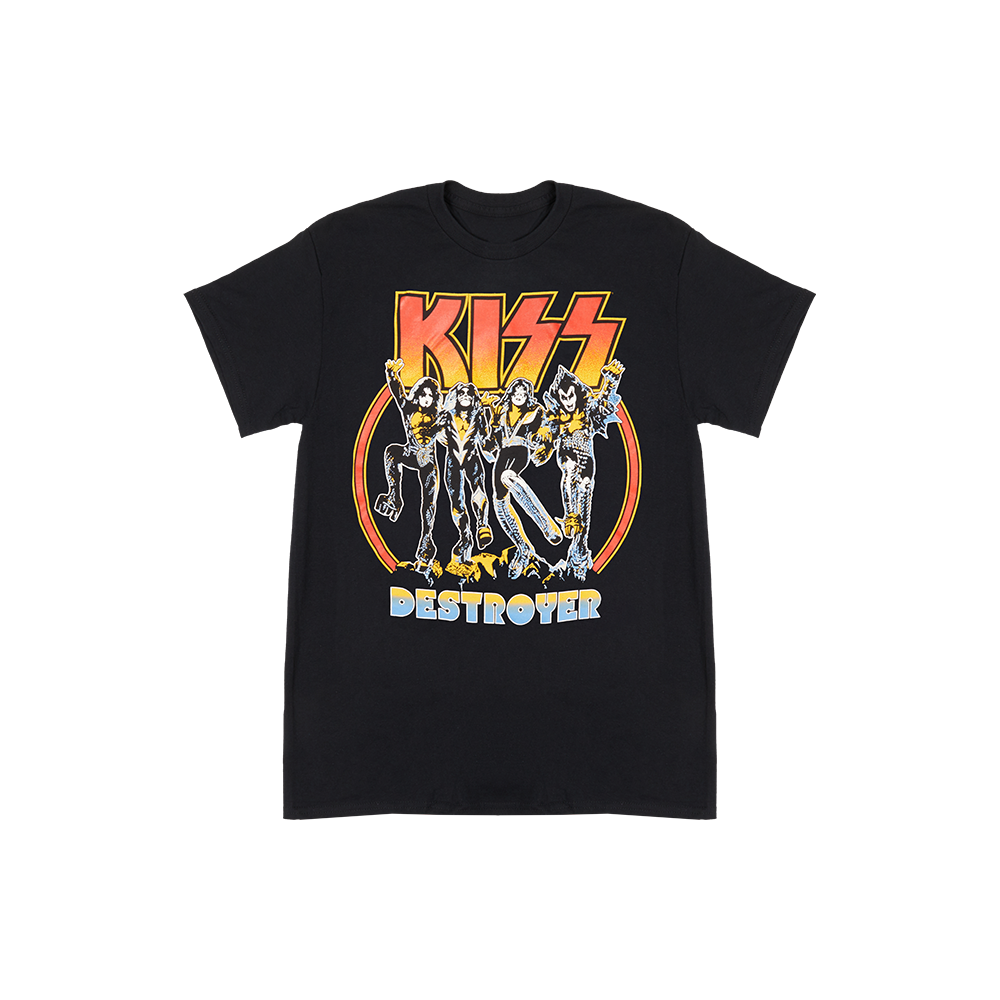 Kiss concert t shirts sales