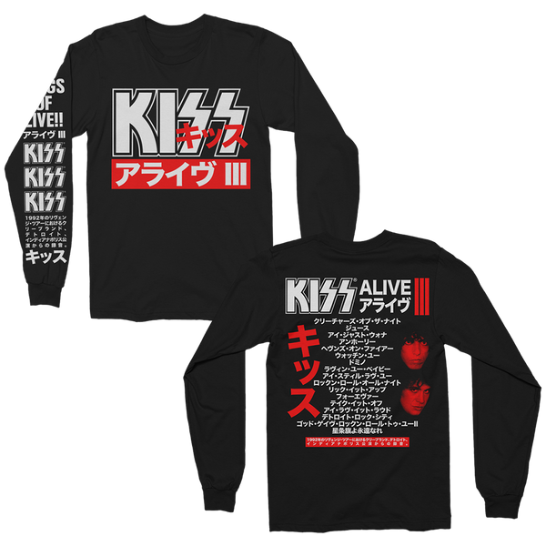 Alive III Long Sleeve – KISS Official Store