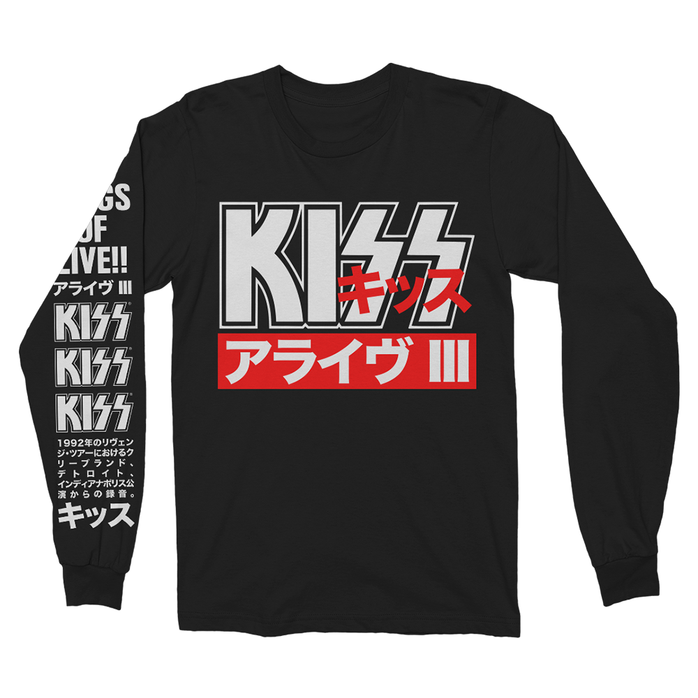 Alive III Long Sleeve - KISS Official Store