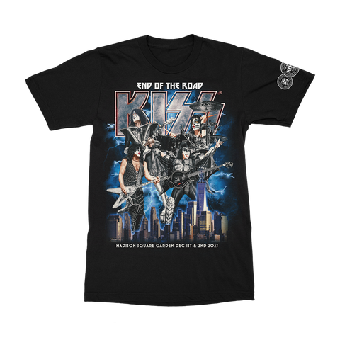 KISS The Final Shows MSG Popup T-Shirt