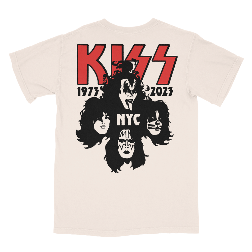 KISS You Wanted The Best 1973-2023 T-Shirt-BK