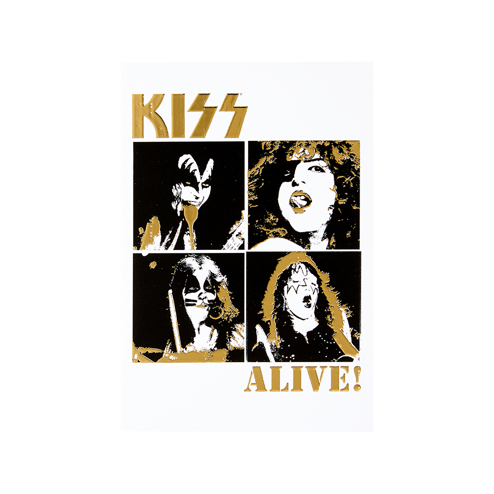 KISS / ALIVE! & ALIVE II 日本盤　刺青シート付 Kiss Alive II - Complete With Tattoos Japanese 2-LP vinyl set