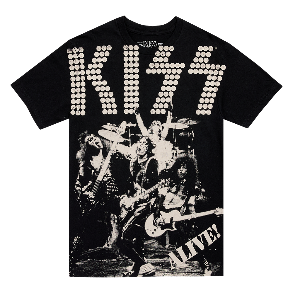 ALIVE! All Over Print T-Shirt - KISS Official Store
