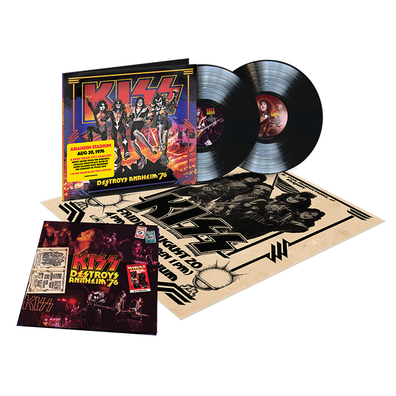 KISS Destroys Anaheim '76 2LP - KISS Official Store