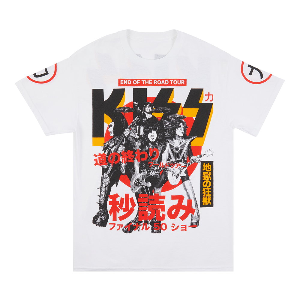 2023 EOTR Countdown T Shirt KISS Official Store