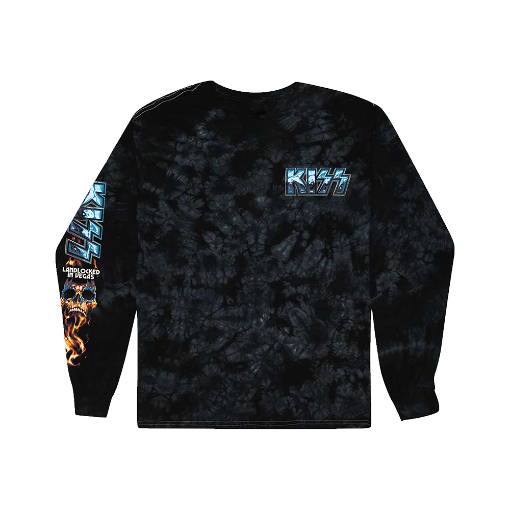 Landlocked In Vegas Desert Long Sleeve T-Shirt - KISS Official Store