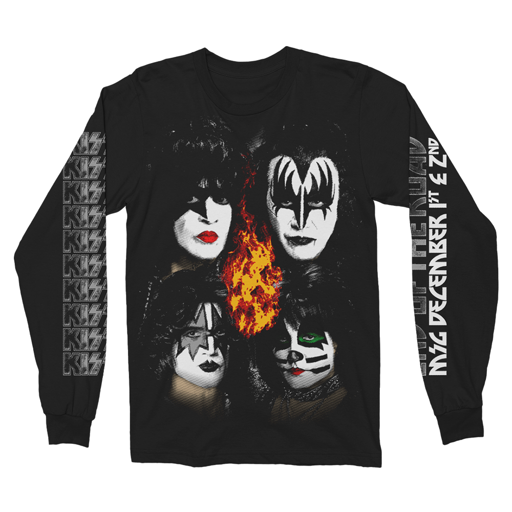 KISS EOTR Final Shows Long Sleeve Front