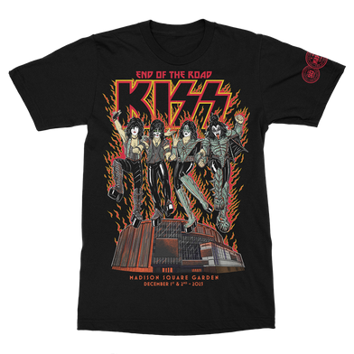 KISS The Final Shows Event T-Shirt Front