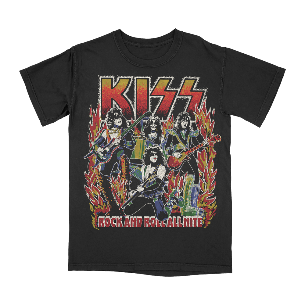 KISS Hottest Band 1973 – 2023 NYC T-Shirt -front