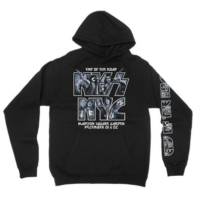 KISS EOTR Statue Final Shows Pullover Hoodie Front