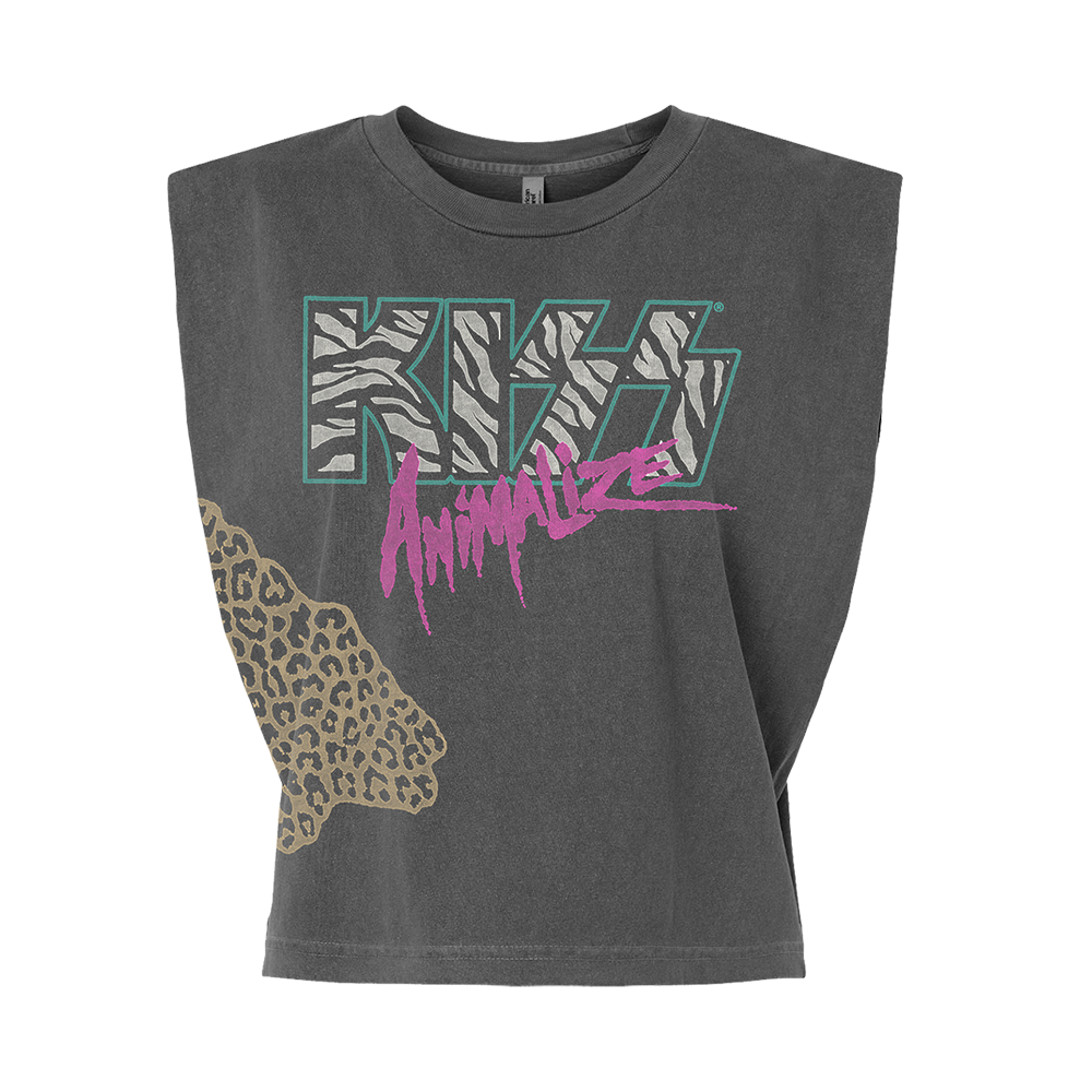 Animalize Print Muscle T-Shirt Front