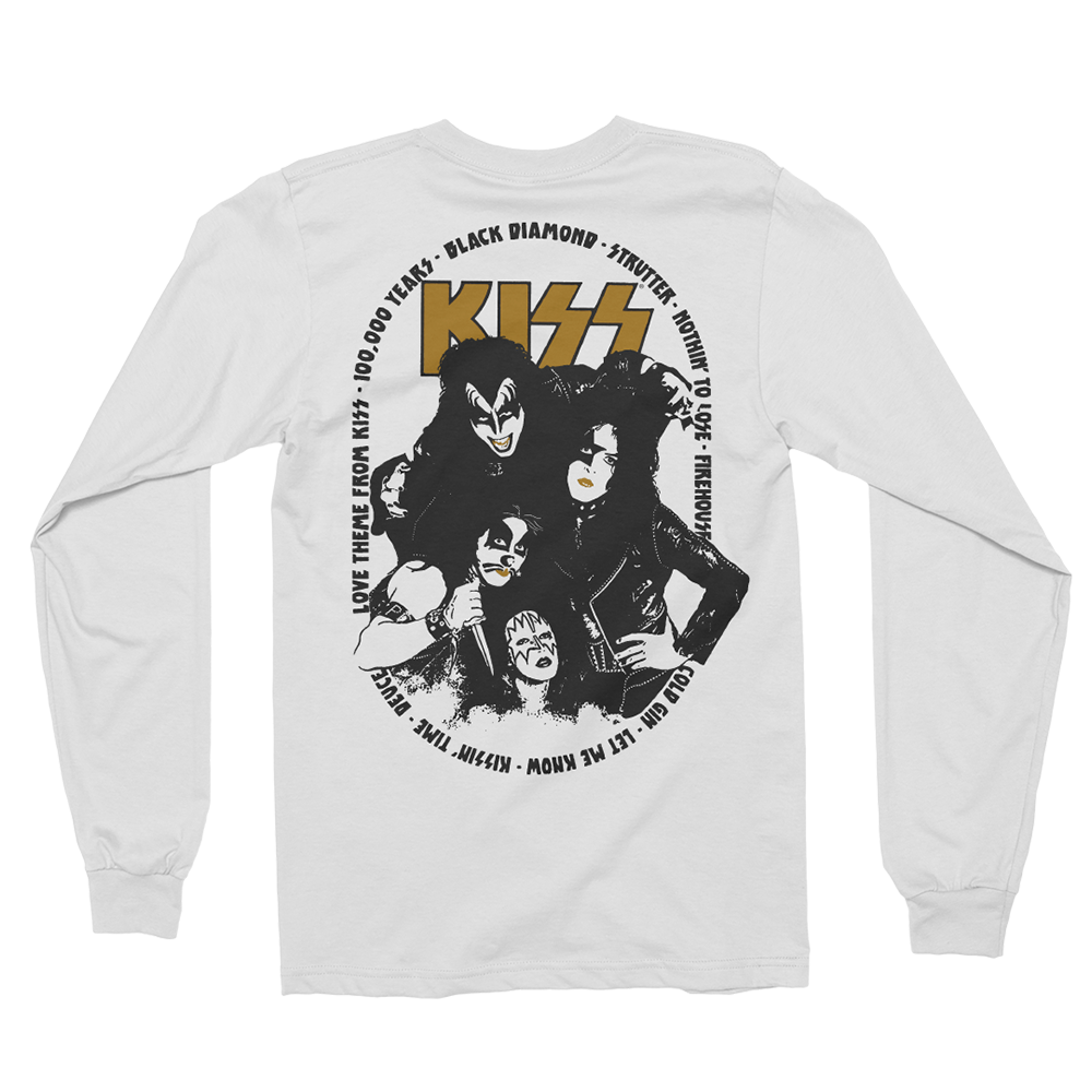 KISS 50th Anniversary Longsleeve Back
