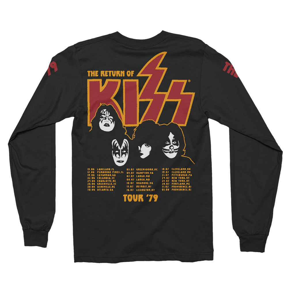 The Return of KISS '79 Longsleeve Shirt Back