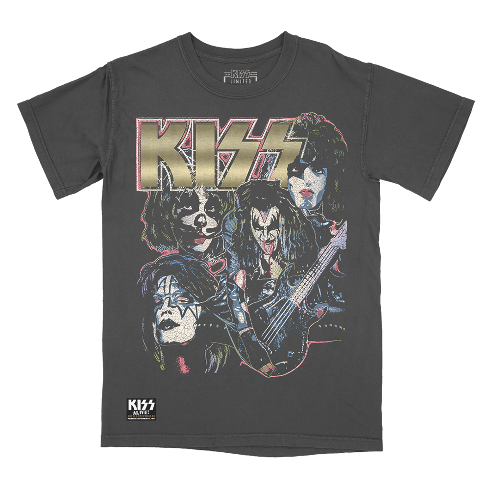 Live In 75' T-Shirt - KISS Official Store