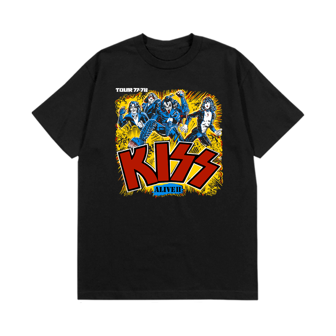 77-78 T-Shirt - KISS Official Store