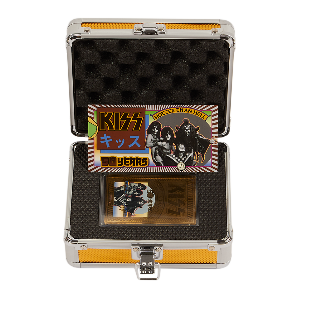 Hotter Than Hell 50th Commemorative Gold Plated Trading Card Box