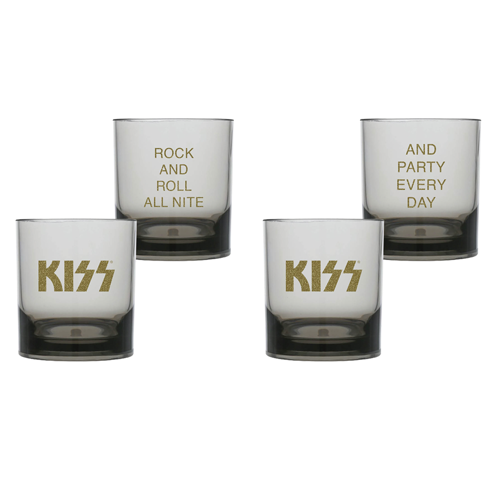 Party Every Day Whiskey Glasses (Set of 2)