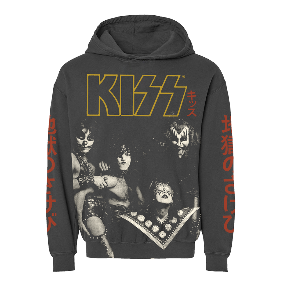 Kiss band hoodie discount