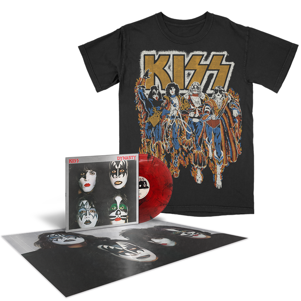 Dynasty 45th Anniversary 1LP Premium Red & Black Color Vinyl (Limited Edition) + The Return T-Shirt