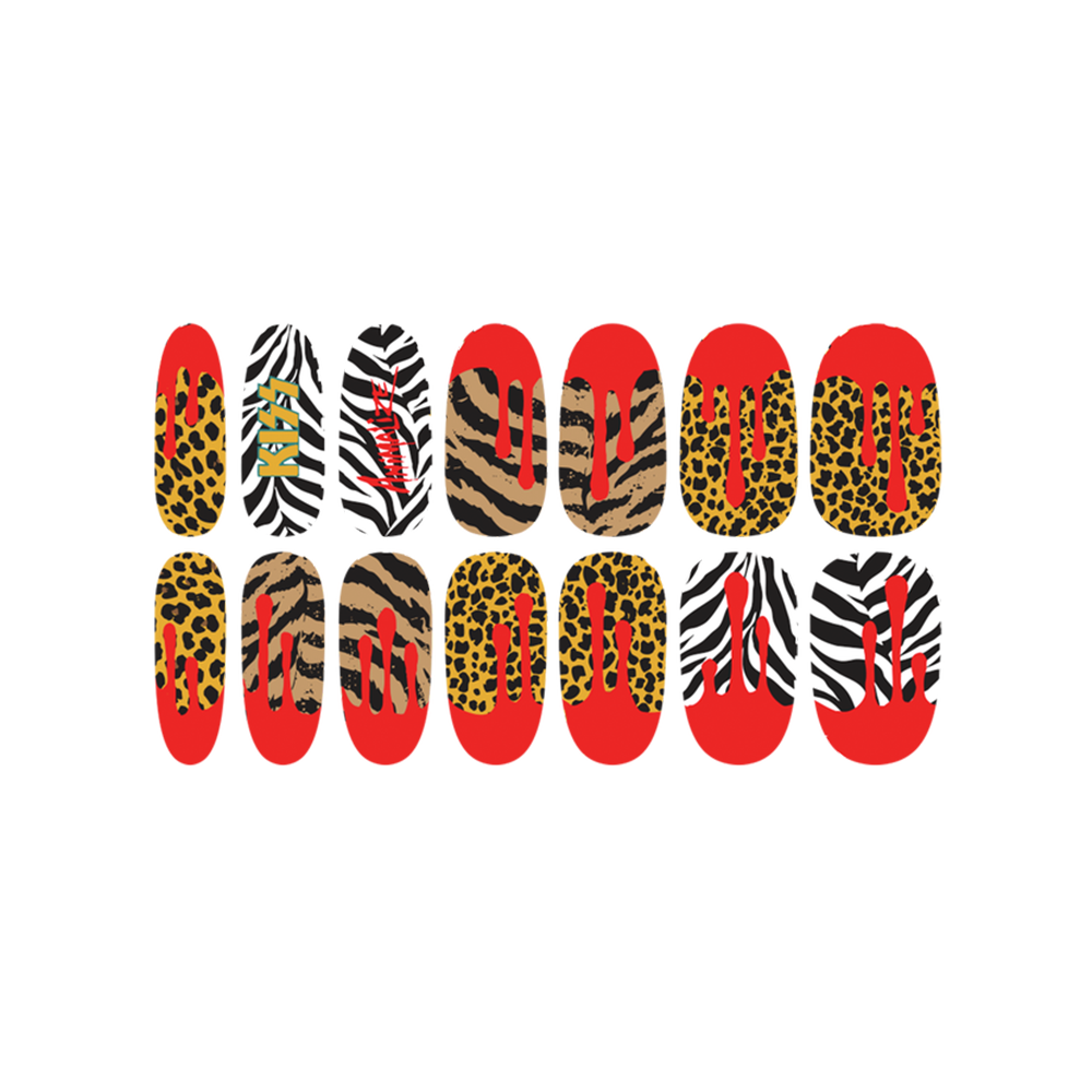 Animalize Print Nail Stickers