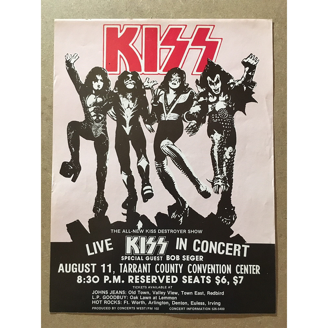 Live in Concert T-Shirt Poster