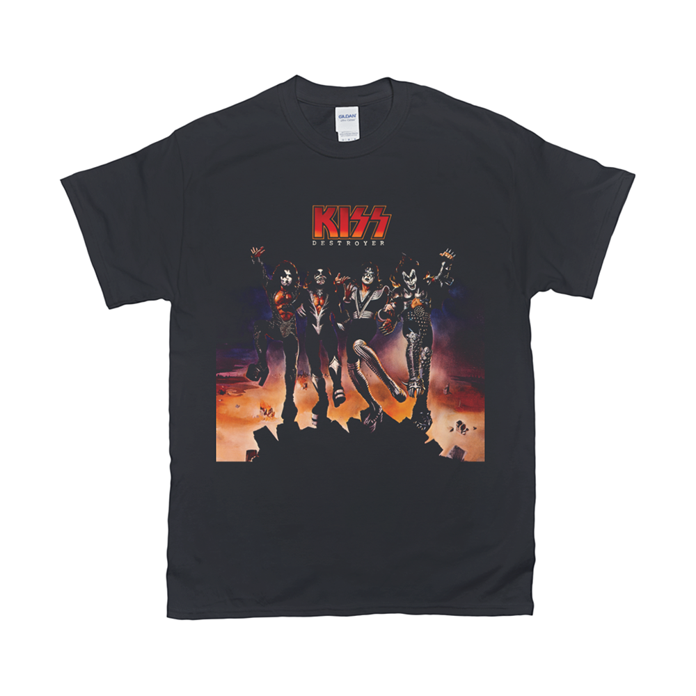 Kiss - Destroyer T-shirt Homme - Noir | Attitude France Kiss - Destroyer T-shirt Homme - Noir | Attitude France