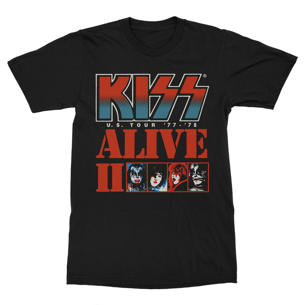 Alive II Tour T-Shirt - KISS Official Store Alive II Tour T-Shirt - KISS Official Store