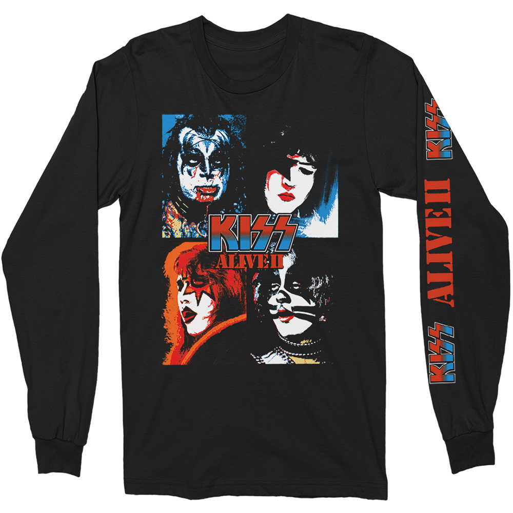 KISS ALIVE II Tシャツ Alive II Long Sleeve - KISS Official Store