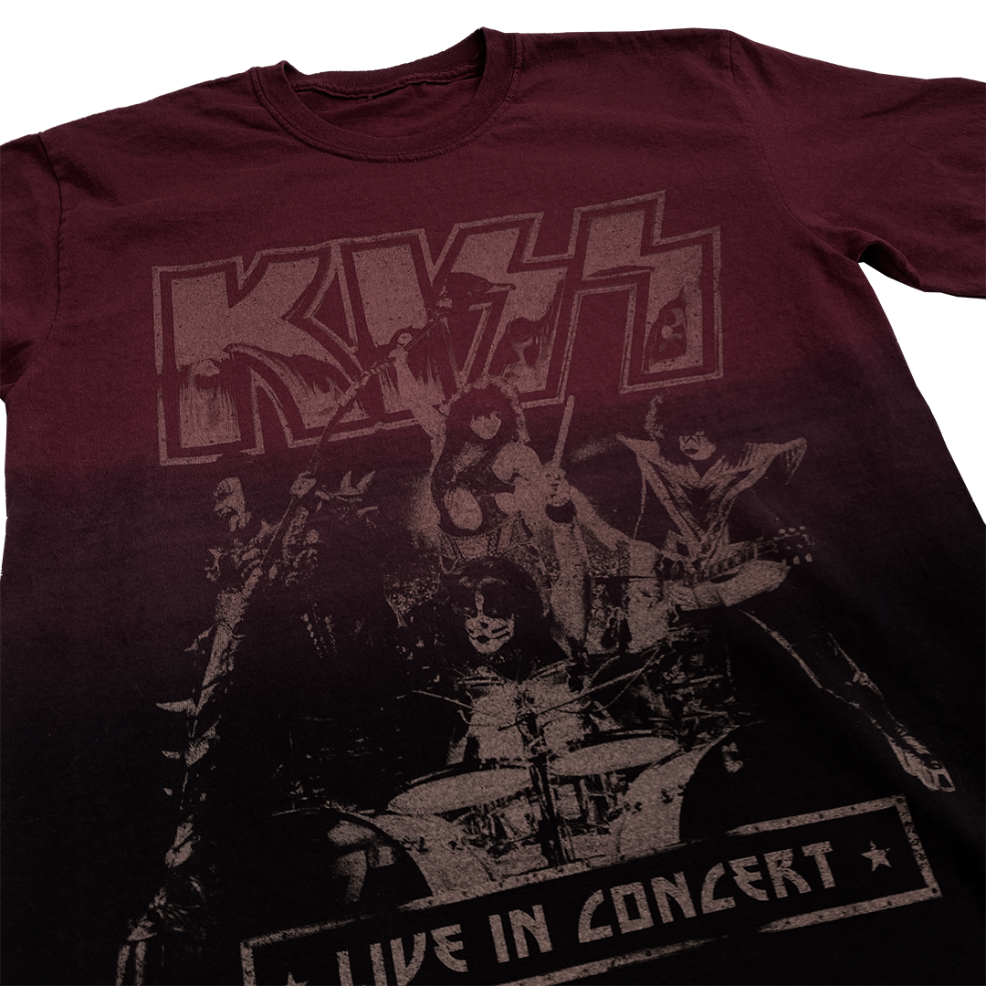 Live In Concert Tie Dye T-Shirt Detail 1