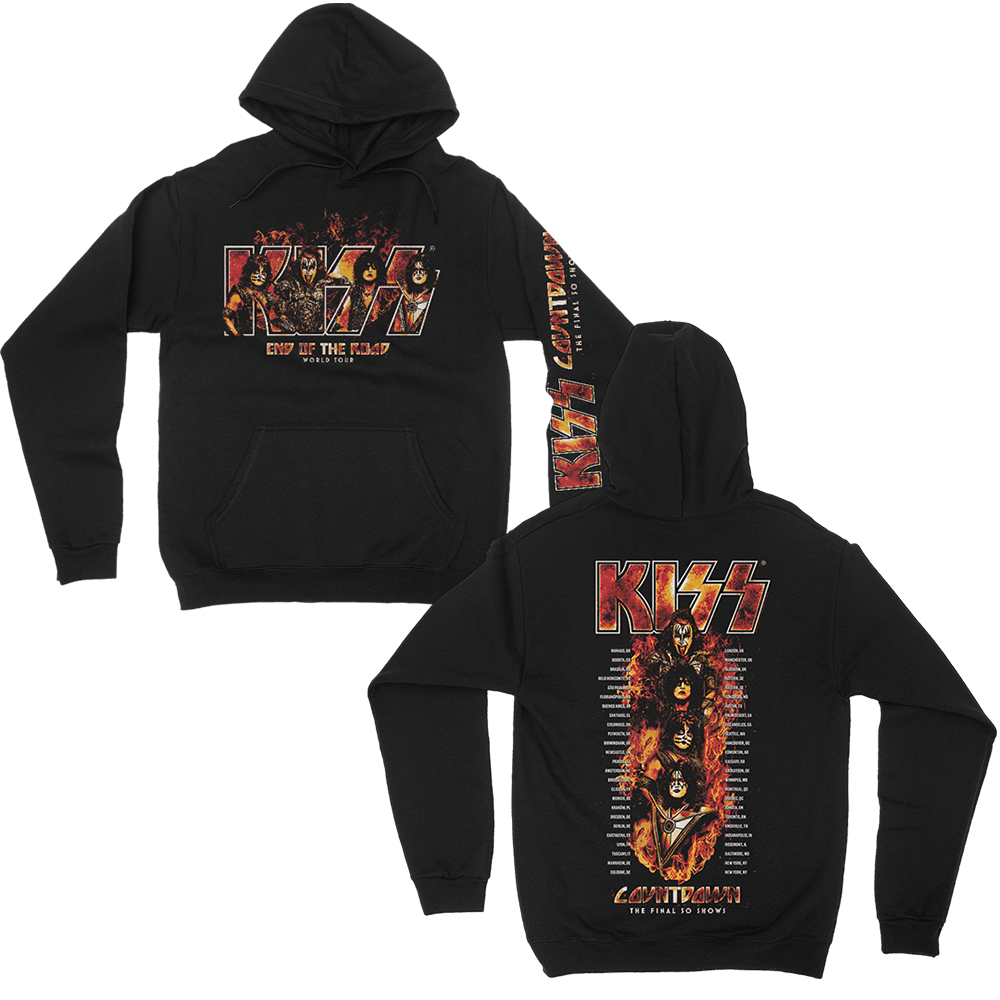 Final 50 Shows Hoodie Front & Back