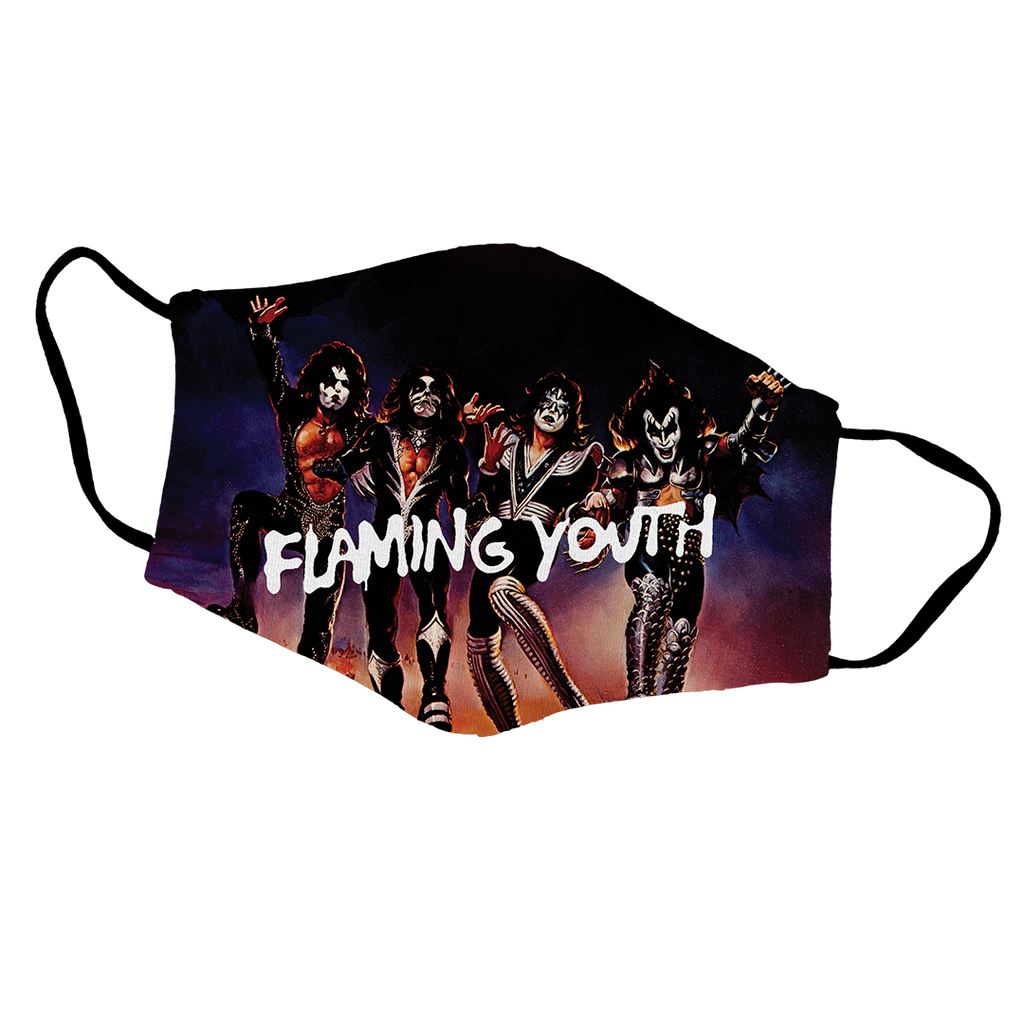 Flaming Youth Face Mask