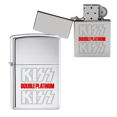Double Platinum Zippo Lighter