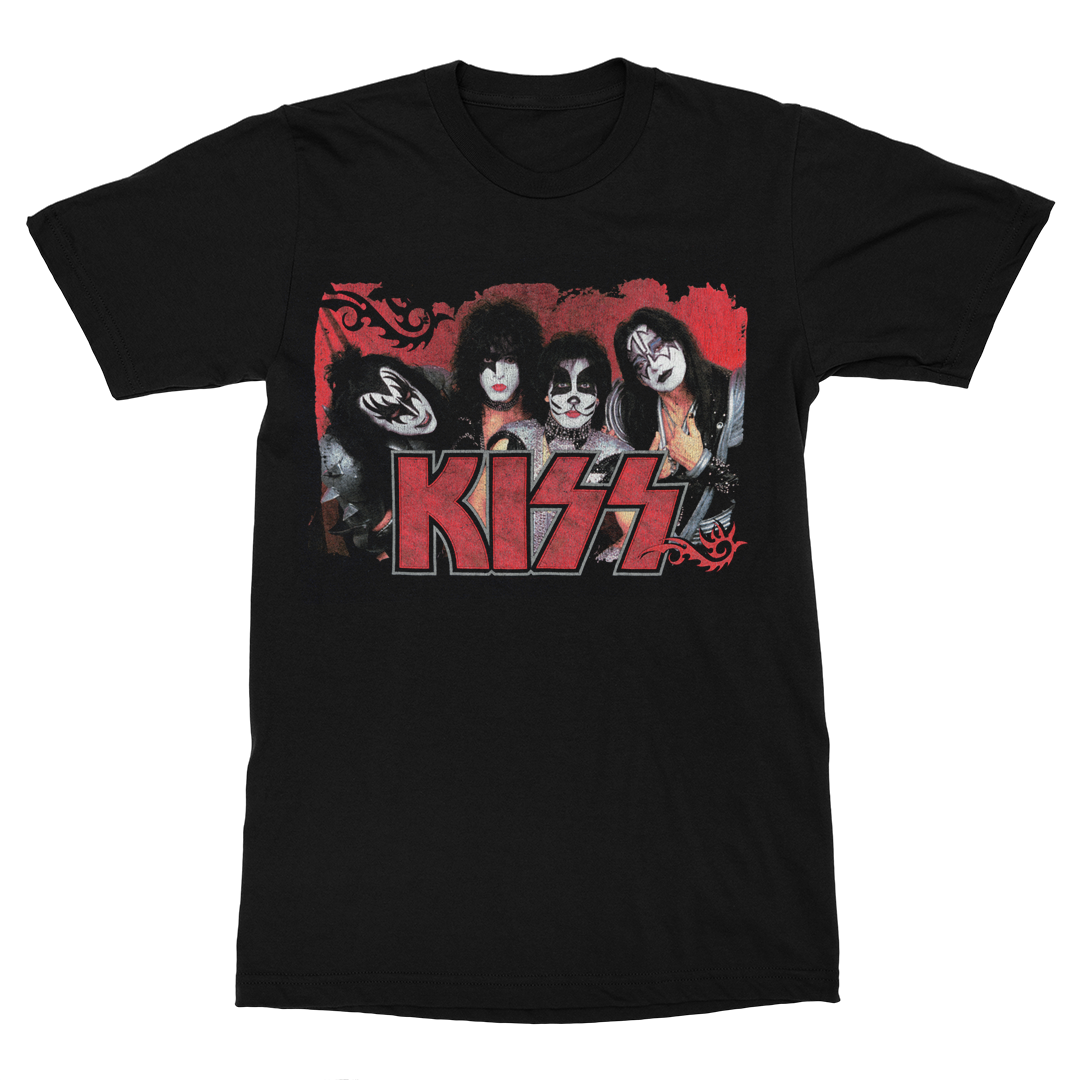 KISS ROCK THE NATION2004 WORLD TOUR Tシャツ Men's KISS Rock KISS ROCK THE NATION2004 WORLD TOUR Tシャツ Men's KISS Rock
