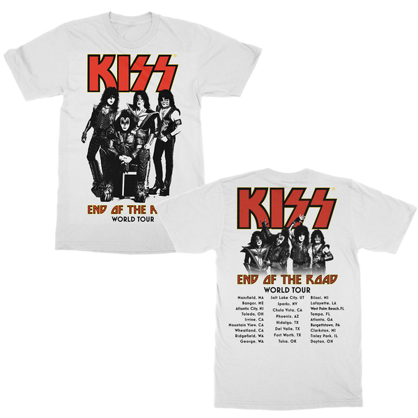 nær ved beholder kommentator 2021 World Tour T-Shirt – KISS Official Store