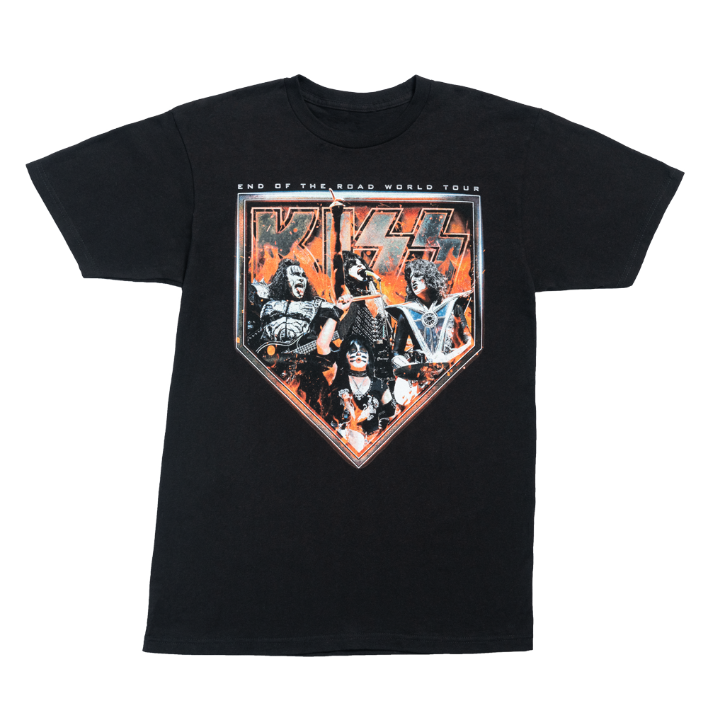 Kiss Army Black T-Shirt Front