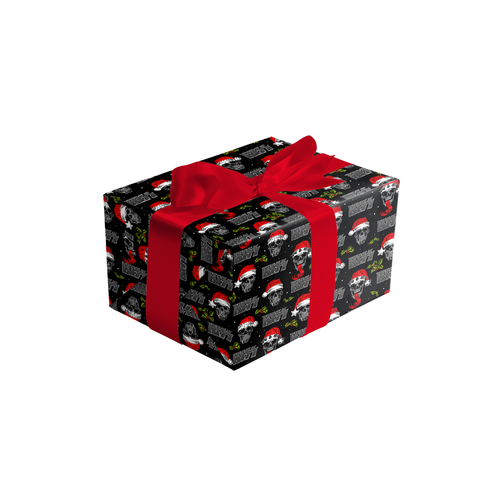 Xmas Skulls Wrapping Paper - KISS Official Store