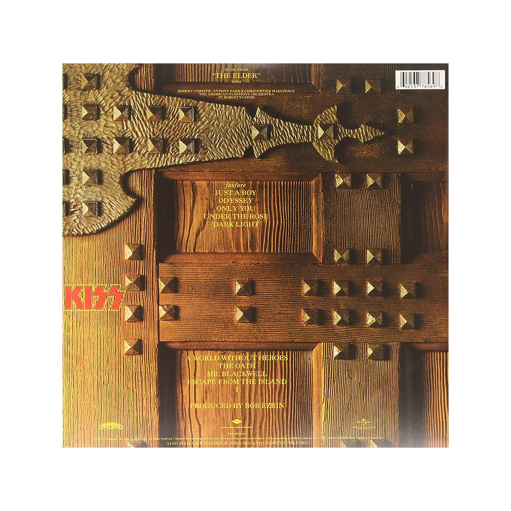 Music From The Elder LP Back