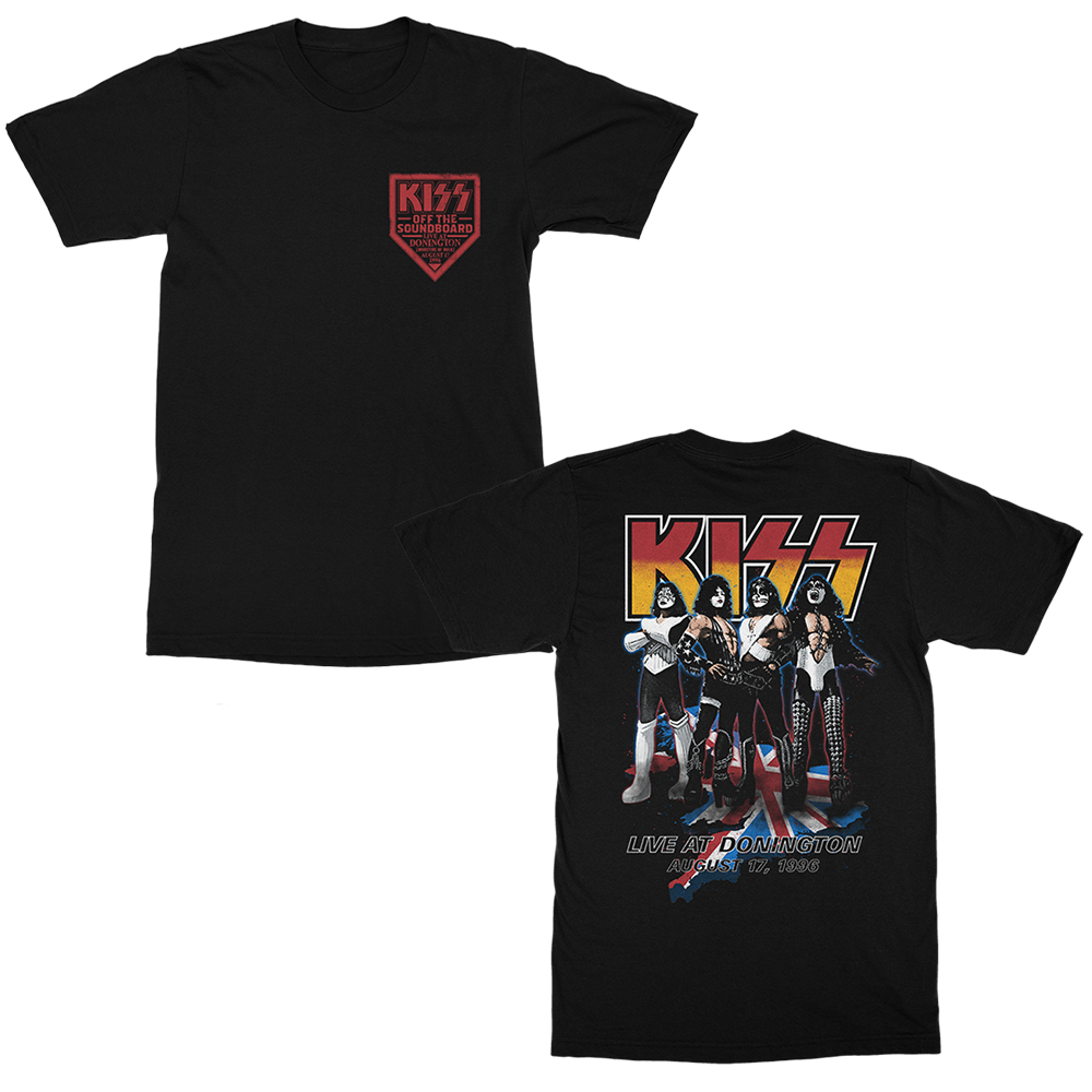 Off the Soundboard: Donington T-Shirt Front & Back