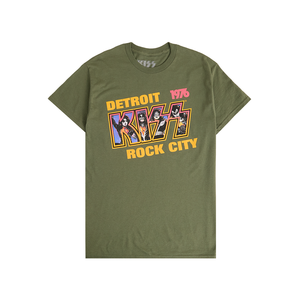 Detroit Rock City 1976 T-Shirt Front