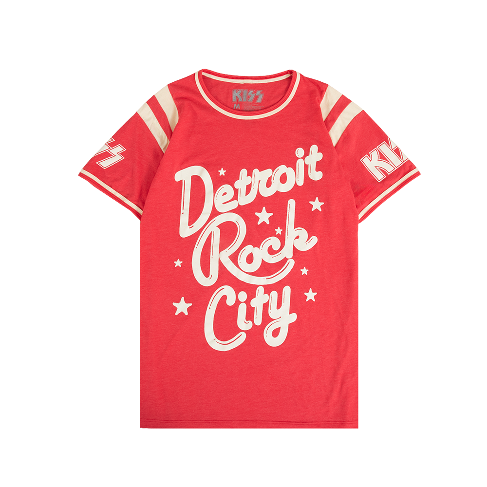 Detroit Rock City Vintage T-Shirt Front