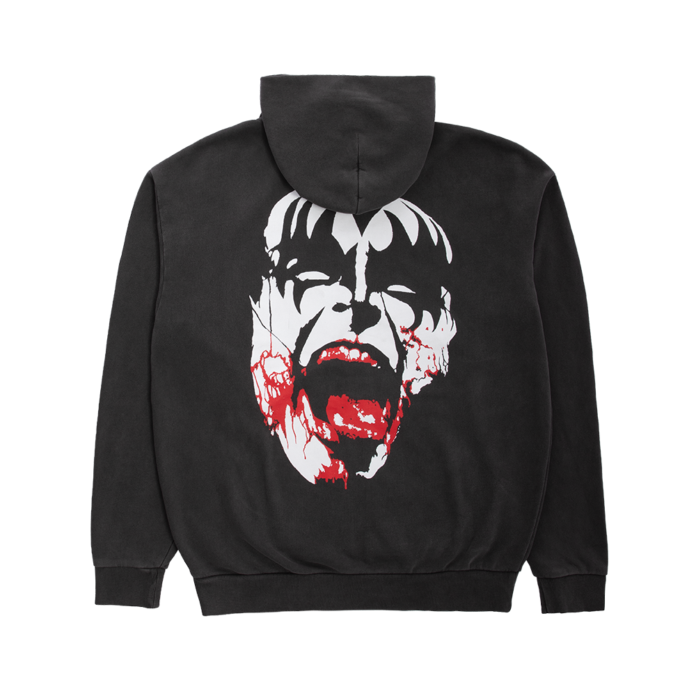 Bloody Demon Applique Hoodie