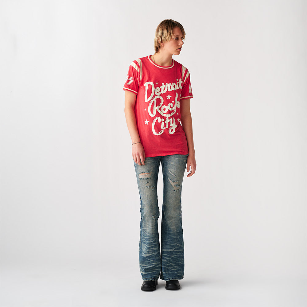Detroit Rock City Vintage T-Shirt Model 1