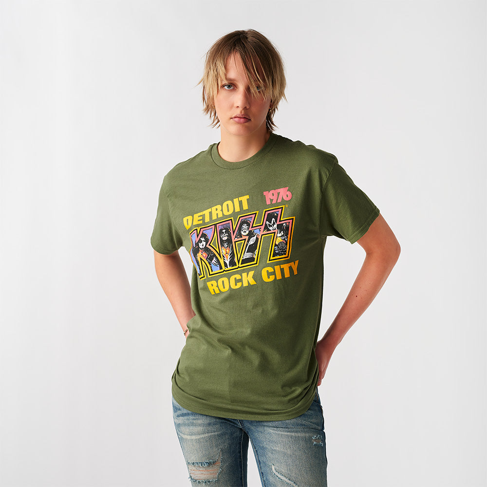 Detroit Rock City 1976 T-Shirt Model 2
