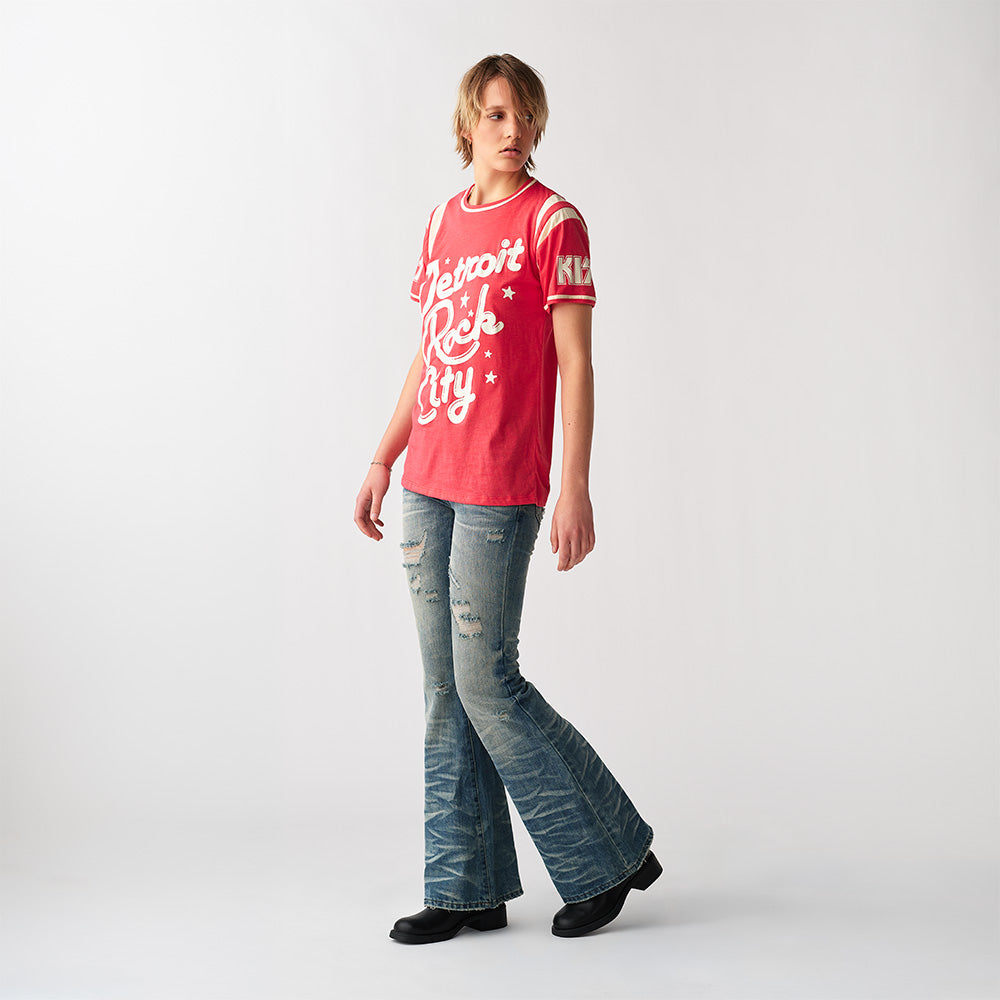 Detroit Rock City Vintage T-Shirt Model 2