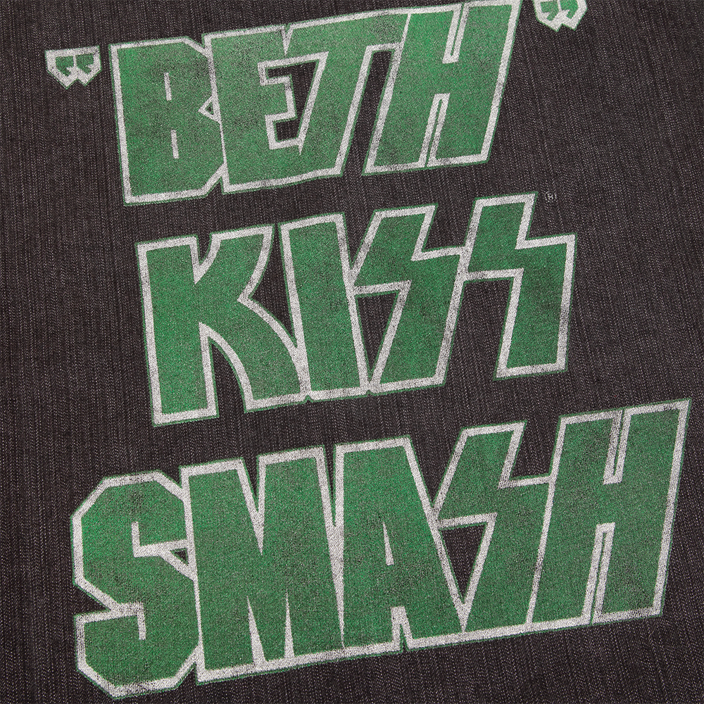 Beth KISS Smash Black Tote Bag