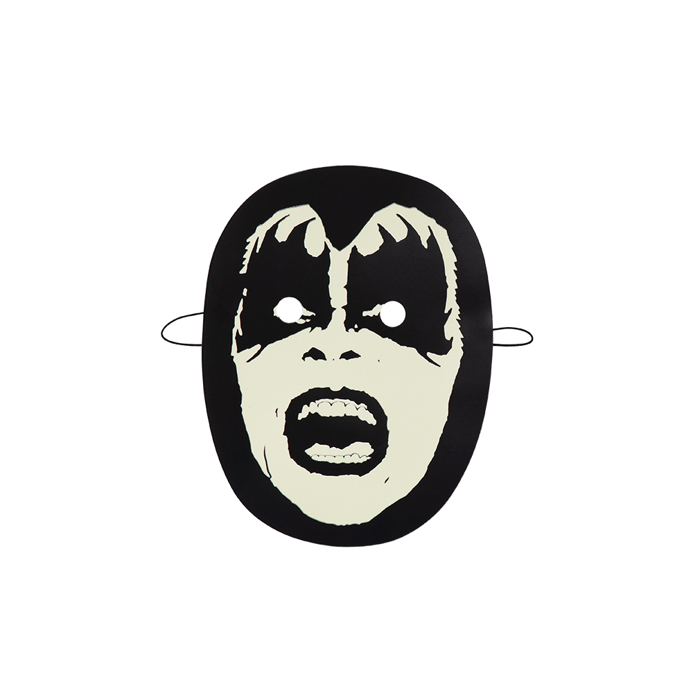 KISS Halloween Replica Paper Mask Set